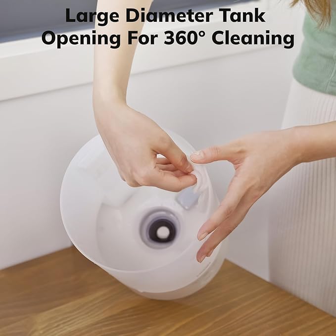 YOGIN Humidifiers for Bedroom Large room, Top fill 2.5L Ultrasonic cool mist - Image 3