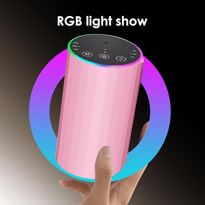 Waterless Essential Oil Diffuser, Battery Powered Mini Scent Air Machine - Image 7