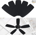 5 Pack Replacement Fan Blades for 42"/52" Ceiling Fan Waterproof Blades by Kittmip