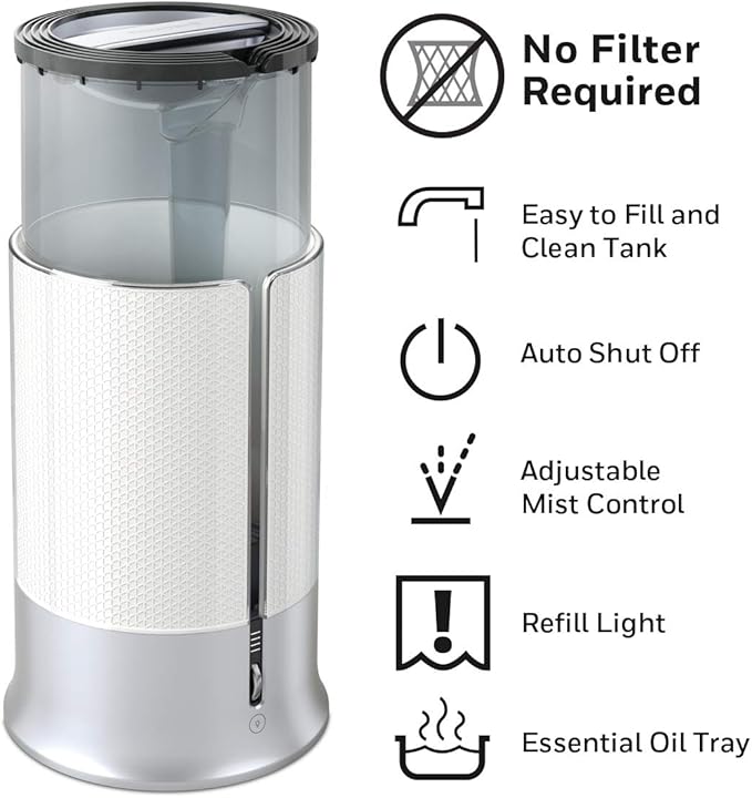 Honeywell Designer Series Cool Mist Humidifier, Room Humidifiers - Image 5