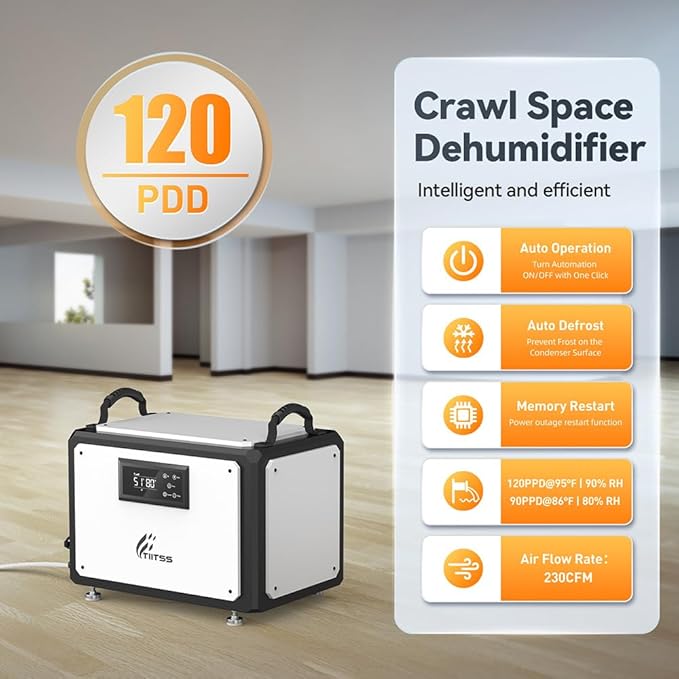 Commercial Dehumidifier 120 Pint - Image 7