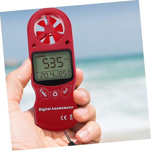 GLEAVI One Thermohygrometer Anemometer Accurate Temp Humidity Monitor Wind - Image 5