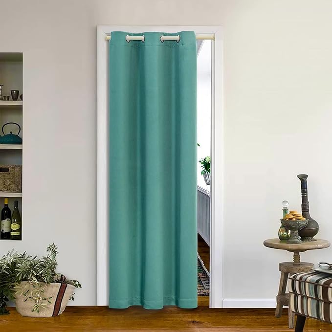 MYSKY HOME Blackout Curtains Doorway Closet Curtains by MYSKYHOME