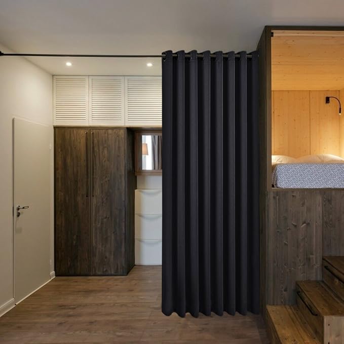 NICETOWN Room Separating Divider, Room Divider Curtain Screen Partition - Image 5