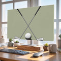 Gradient Sage Green Indoor TV Cover, Elastic TV Screen Protector Cartoon Golf by Unknown