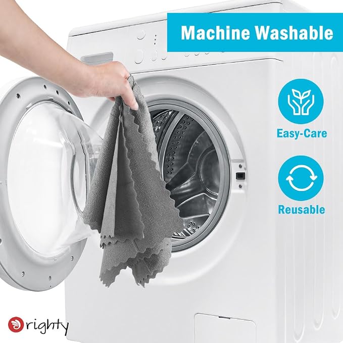 Orighty Microfiber Cleaning Cloth, 5 Pack Highly Absorbent Cleaning Rags - Image 5