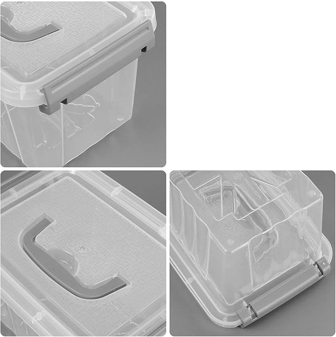 3 L Small Storage Bins, 6 Pack - Image 2