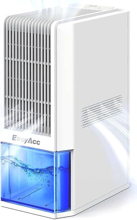 Max 45 oz/Day Dehumidifier for Home 1100 Sq Ft, EasyAcc Dehumidifiers for by EasyAcc