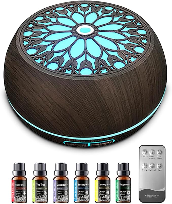 550ml Large Capacity Essential Oil Diffuser by Unknown