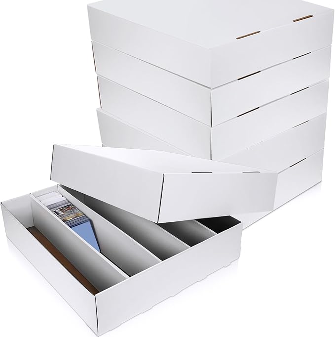 Yexiya 3 Pcs 5000 Count Card Storage Boxes by Yexiya