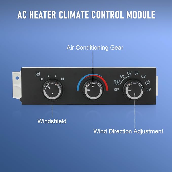 Front A/C Heater Climate Control Module Compatible - Image 4