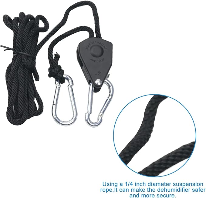 5822 Dehumidifier Hanging Kit for AprilAire Crawl Space, Whole-House - Image 5