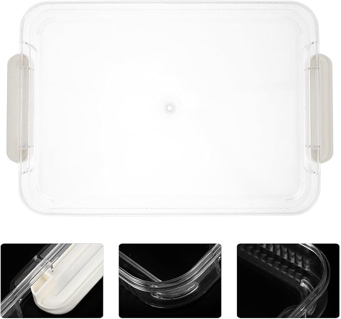 Gadpiparty A4 File Box Small Plastic Storage Box Document Organizer Certificate - Image 9