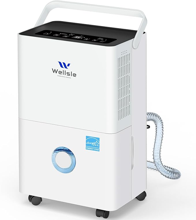 Energy Star Dehumidifier, Wellsle 80 Pints Dehumidifier by Wellsle