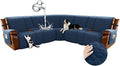 Arfntevss Waterproof Recliner Sectional Couch Covers by Arfntevss
