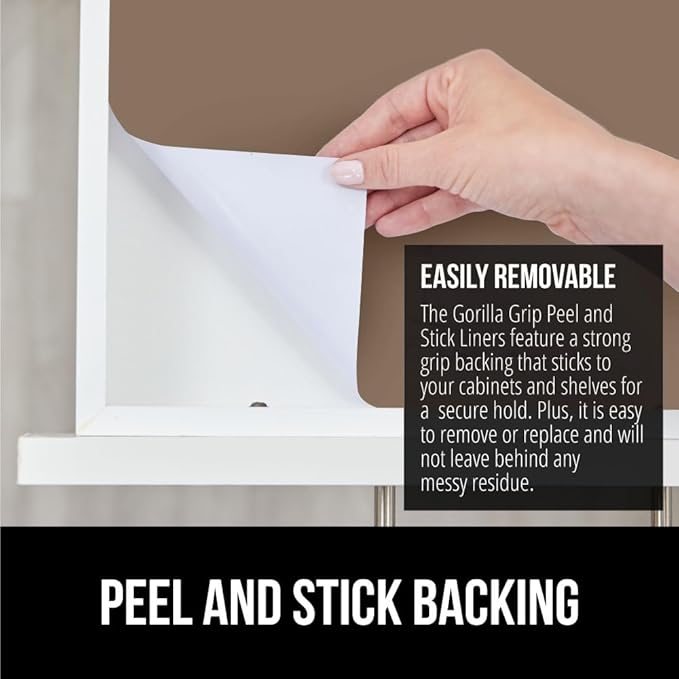 GORILLA GRIP Peel and Stick Paper, Removable Cover - Image 4