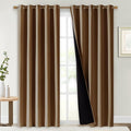 NICETOWN Full Shade Curtain Panels, 62 x 84 inch, Pair of Energy Smart & Noise by NICETOWN