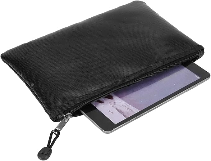 plplaaoo Fire Document Bag Briefcase High Temperature Liquid Silicone Material - Image 5