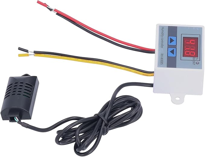 Humidity Controller for Humidifier, DC 12/24V Digital Humidistat 1-99.9% - Image 7