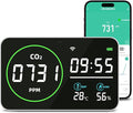 WiFi CO2 Detector, 9 Inch CO2 Monitor by GISNPA