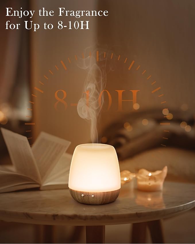 Glass Essential Oil Diffuser, 180ml Ultrasonic Aroma Diffuser - Image 3