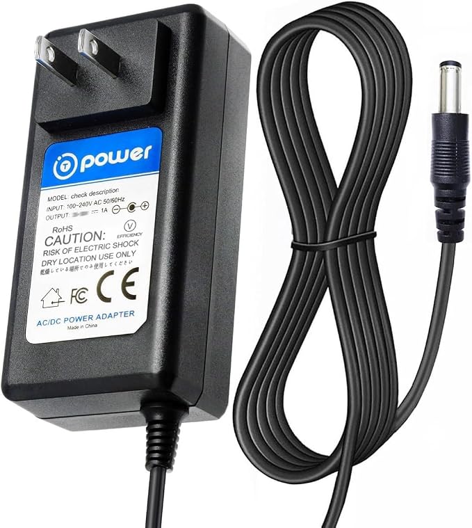 24V 2.5A Power Adapter for LEVOIT Vital 200S-P LAP-V201S-WUS Air Purifier DC24V by T+POWER