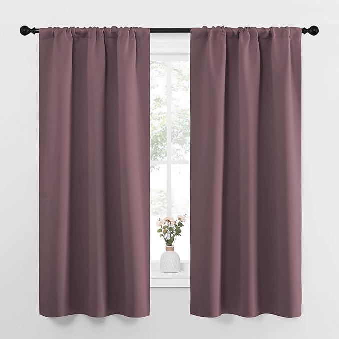 NICETOWN Bedroom Curtains for Kids Room, Window Treatment Thermal Insulated by NICETOWN
