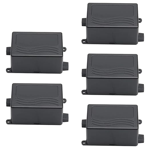 Fielect 5Pcs Junction Box ABS Plastic Dustproof Universal Electrical Project - Image 5