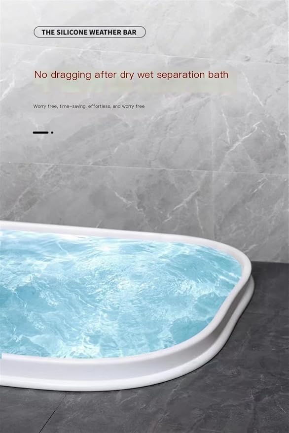 1.18in×1.57in，Shower Water Guard，Shower Door Seal Strip，Durable Silicone - Image 5