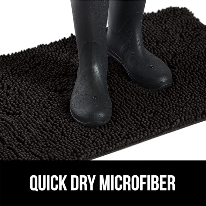 GORILLA GRIP SOAKSTOPPER Dog Door Mat, 48x30 Machine Washable Rug Absorbent - Image 10