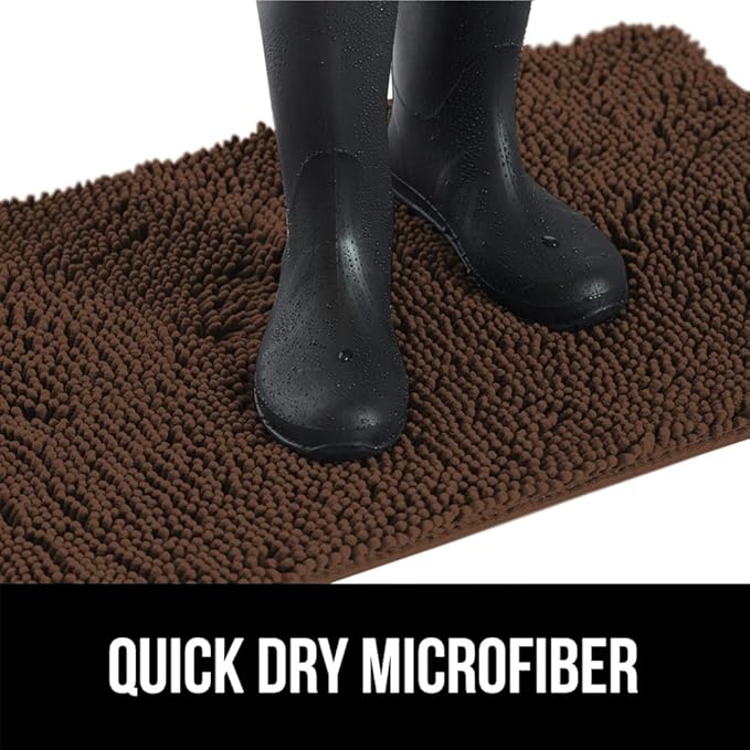 GORILLA GRIP SOAKSTOPPER Dog Door Mat, 70x24 Machine Washable Rug Absorbent - Image 9