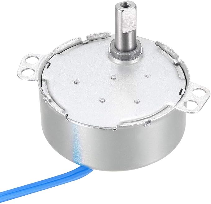 uxcell Synchronous Motor AC 100-127V 10-12RMP 50-60Hz 4W Double Flat Shaft by uxcell