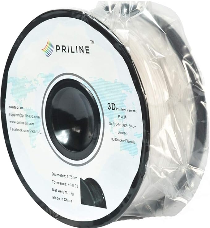 TPU Filament，PRILINE 98A TPU Flexible Soft 3D Printer Filament，1KG 1.75mm Spool - Image 4