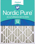 Nordic Pure 16x20x4 Pleated MERV 14 Air Filter 1 Pack by NordicPure