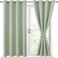Hiasan Blackout Curtains for Bedroom, 52 x 54 Inches Long by Hiasan