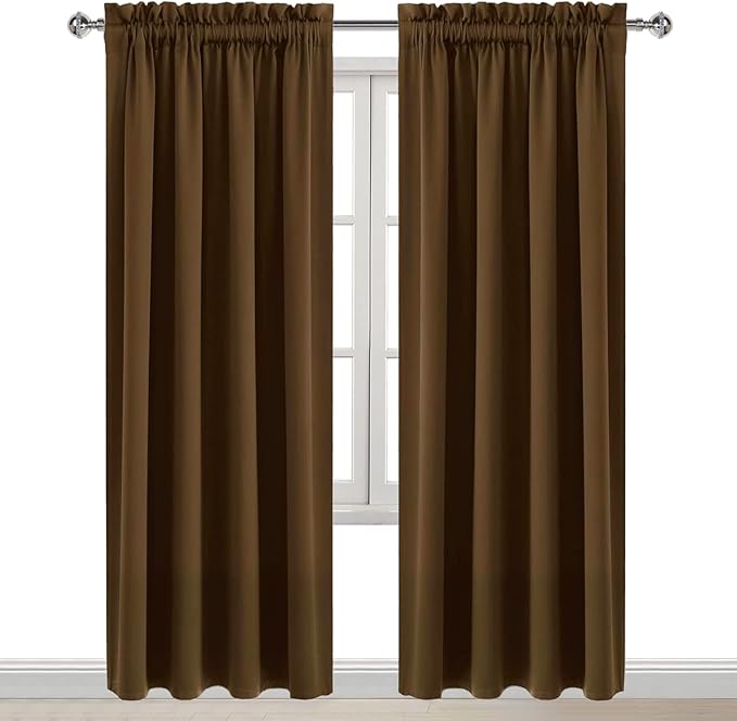 DWCN Blackout Curtains for Bedroom – Rod Pocket Thermal Insulated Noise - Image 9
