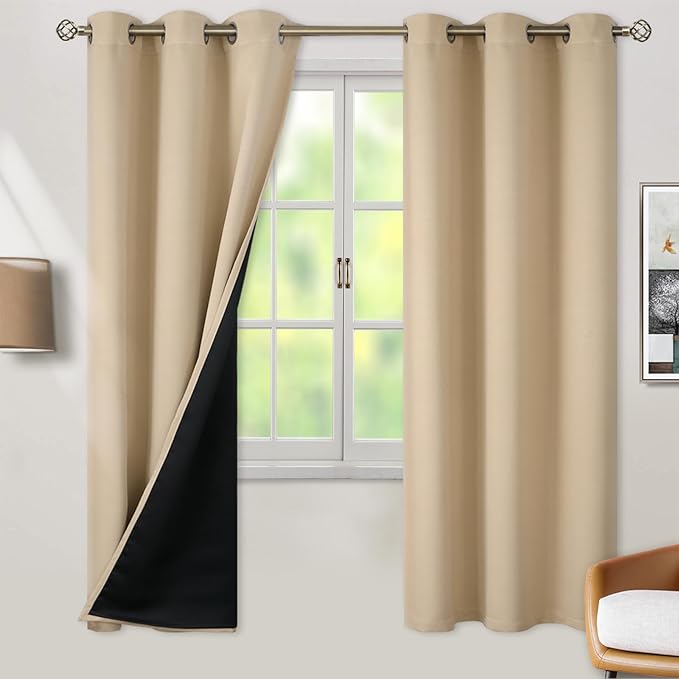 BGment Thermal Insulated 100% Blackout Curtains by BGment