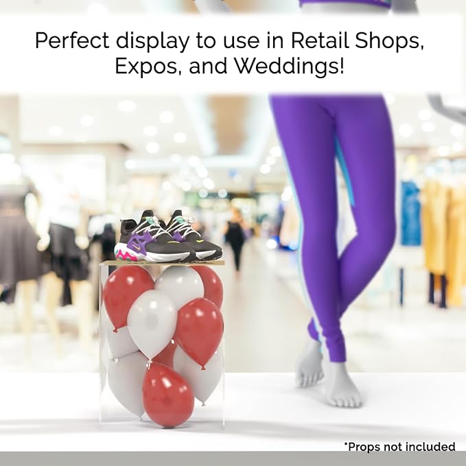 Marketing Holders 12" x 12" x 16" Clear Acrylic Display Box - Image 2