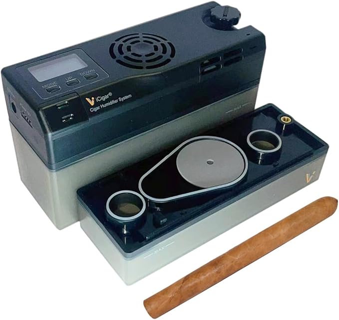 Le Veil iCigar Electronic Digital Intelligent Cigar Humidifier 25~600CT by Le+Veil