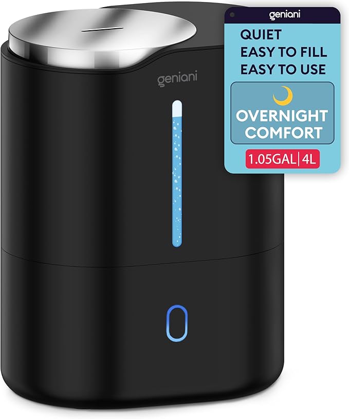 GENIANI Ultrasonic Cool Mist Humidifier by GENIANI
