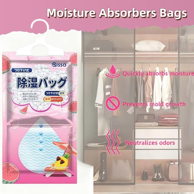 Moisture Absorbers Packets, Dehumidifier Bags, Hanging Moisture Absorber Bag - Image 2