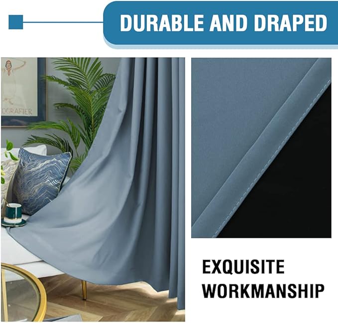 H.VERSAILTEX 100% Blackout Curtains - Image 6