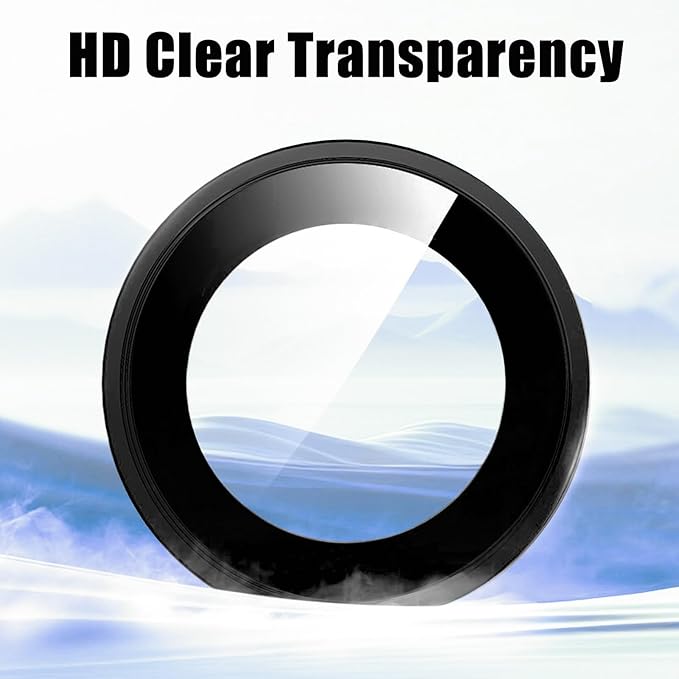 2 Pack Camera Lens Protector for iPhone 17 Pro Max/17 Pro 2025, 9H Tempered - Image 3