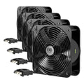 AC Infinity AXIAL 2060, Muffin Fan, 120V AC 200mm x 200mm x 60mm High Speed by ACInfinity