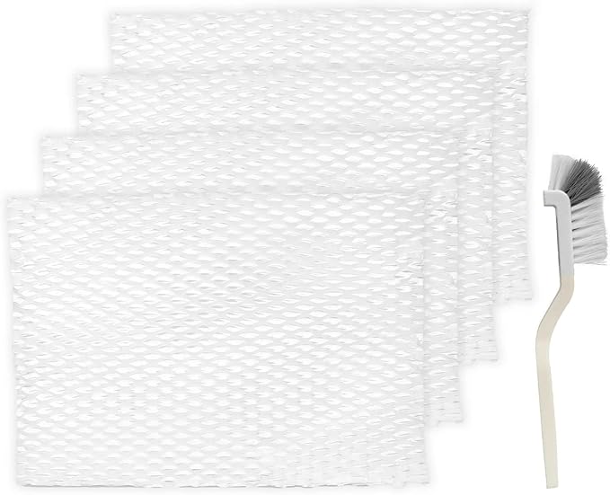 MD1-0034 Humidifier Replacement Wick Filters + Brush, Compatible by SETEAMS