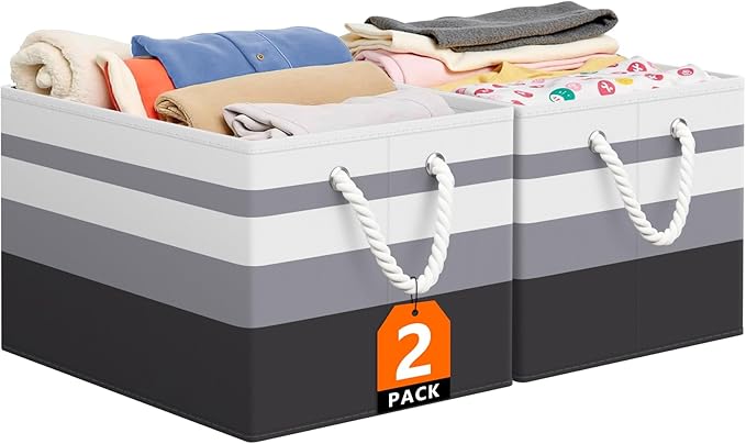Storage Bin, Collapsible Storage Basket by StorageTastic