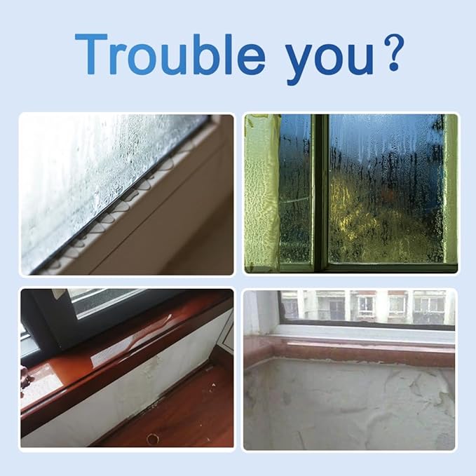 Moisture Absorbent Tape for Window Sill Brown Condensation Drip Strip Reusable - Image 9