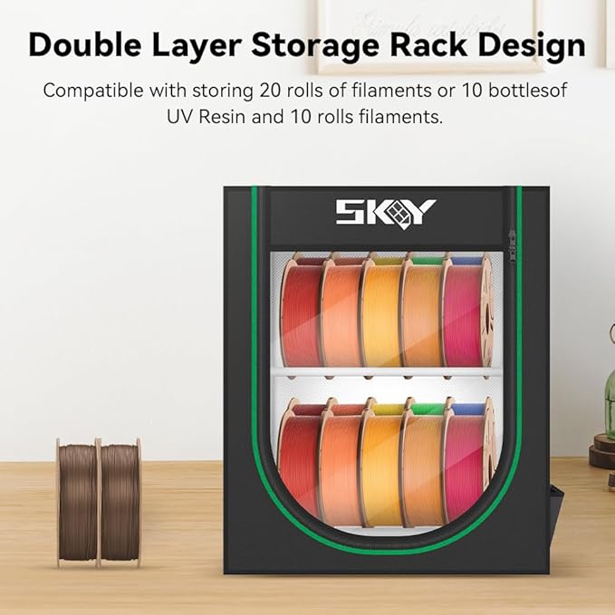 Skouphy 3D Printer Filament Storage Box - Image 3
