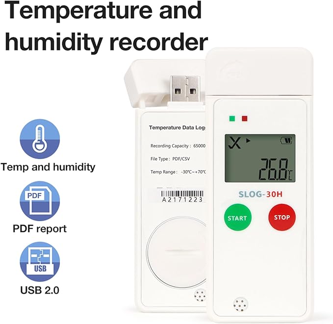 High Accuracy Temperature Humidity Data Logger - Image 5