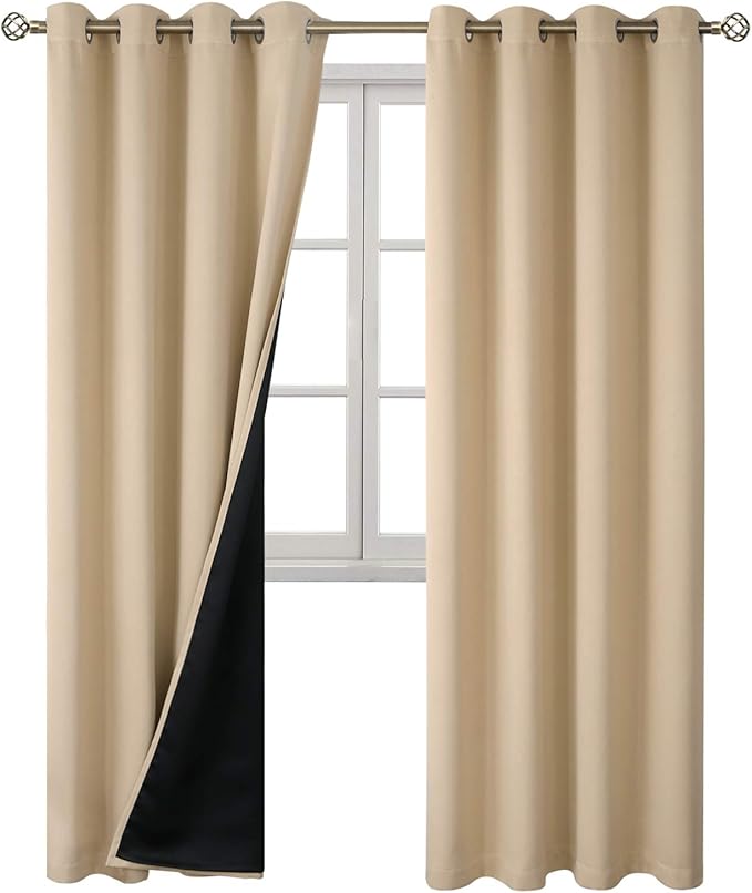 BGment Thermal Insulated 100% Blackout Curtains - Image 8